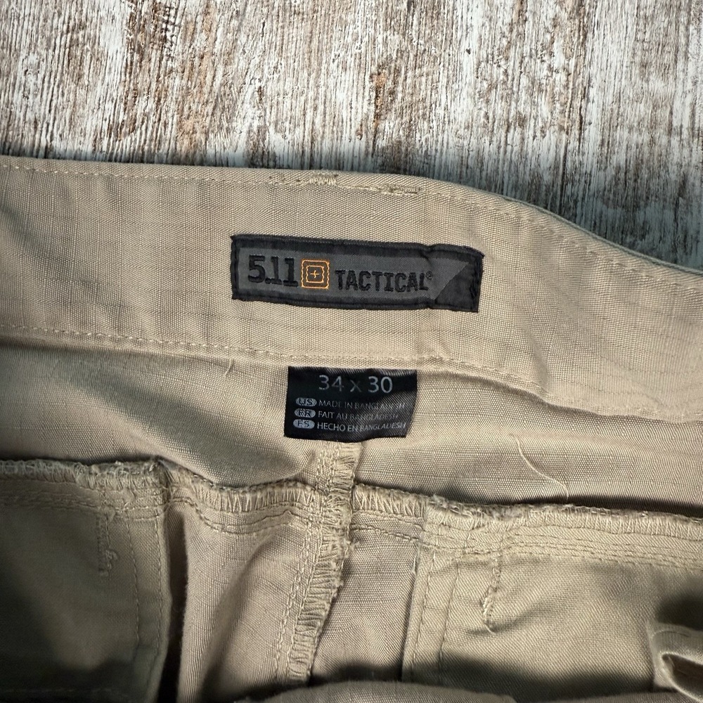 5.11 Tactical 34x30‎ Ripstop Cargo Utility Pants, Workwear Dad - Picture 5 of 11